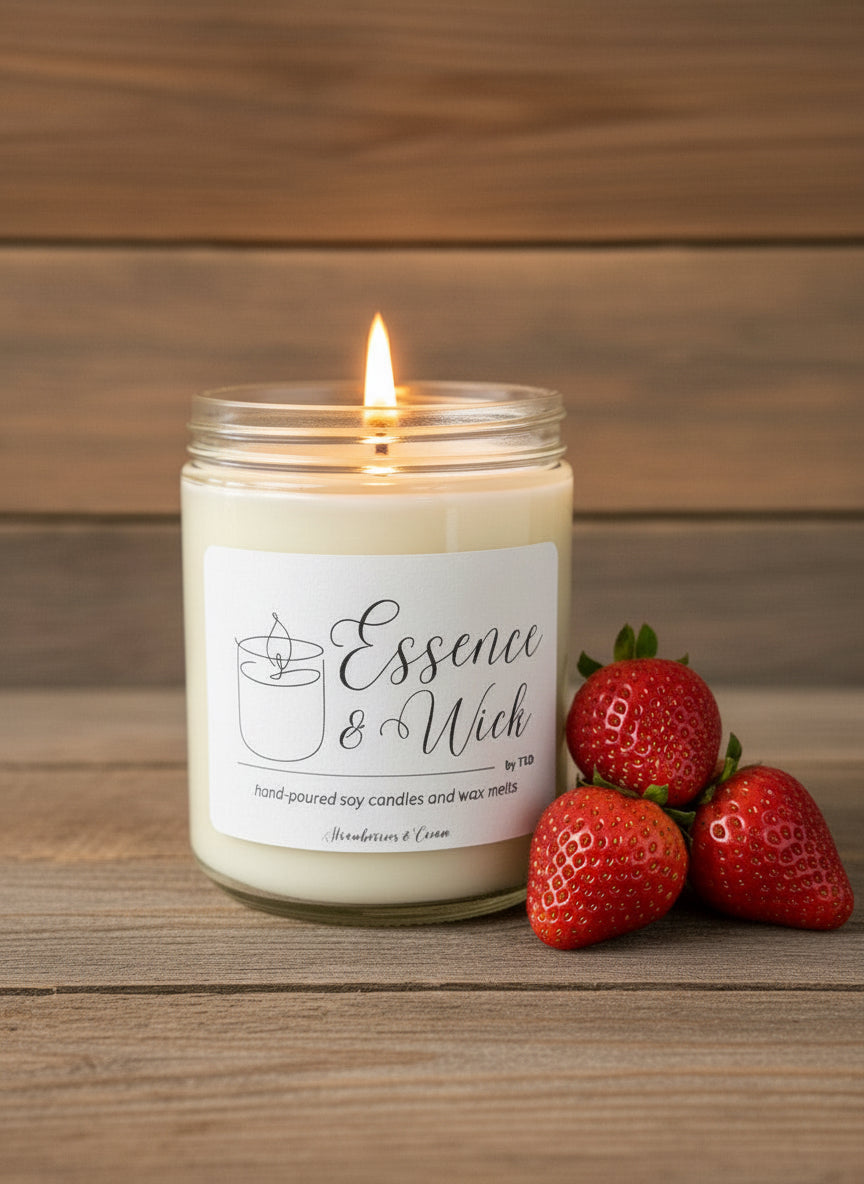 Strawberries & Cream, 8 oz